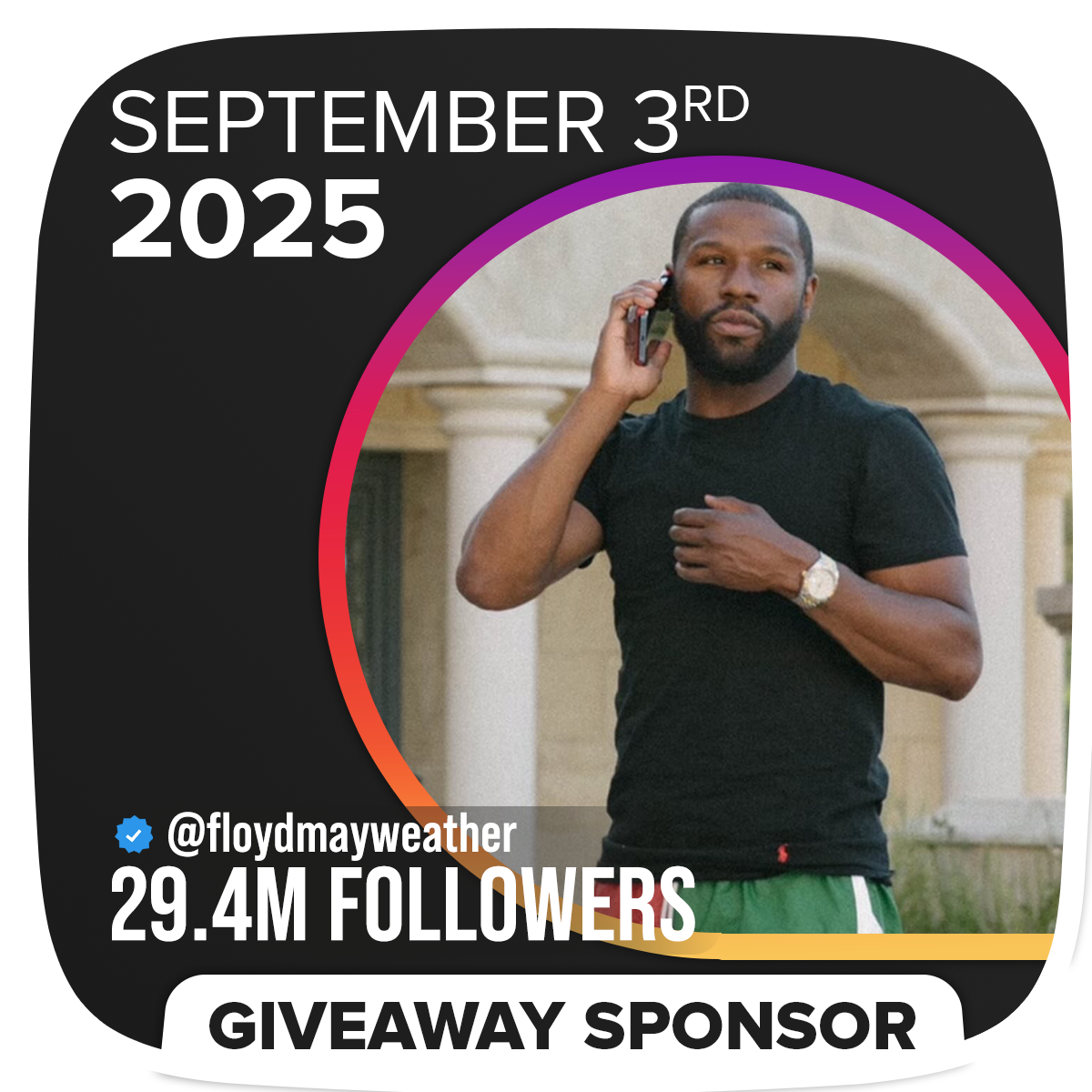 Floyd Instagram Giveaway Graphics CardiB
